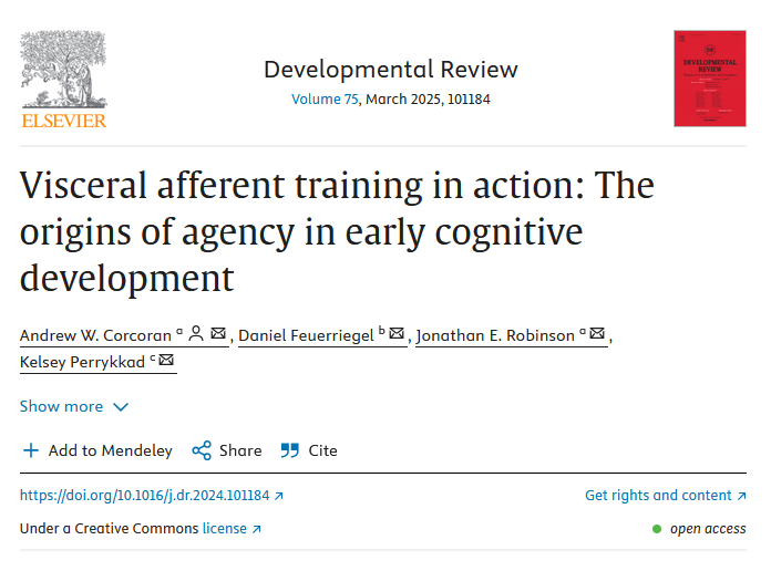 Andrew Corcoran (@mr_corcorana) on Twitter photo Visceral afferent training in action -- a follow up to <a href="/DanFeuerriegel/">Daniel Feuerriegel</a> <a href="/JonnyRobinson6/">Jonathan E. Robinson</a> <a href="/kelseyperrykkad/">Dr. Kelsey Perrykkad</a> & my 2023 PPS paper -- out now in Developmental Review Visceral afferent training in action -- a follow up to <a href="/DanFeuerriegel/">Daniel Feuerriegel</a> <a href="/JonnyRobinson6/">Jonathan E. Robinson</a> <a href="/kelseyperrykkad/">Dr. Kelsey Perrykkad</a> & my 2023 PPS paper -- out now in Developmental Review