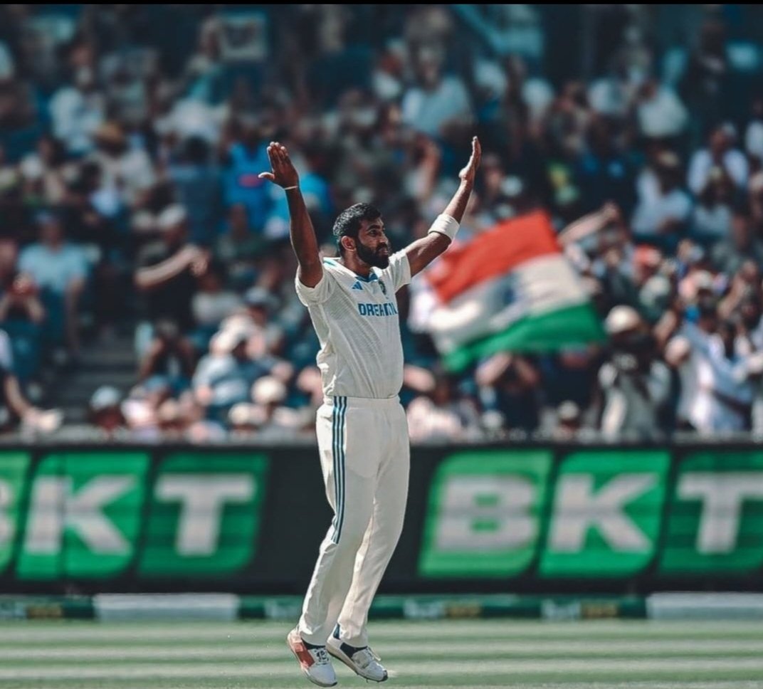 Who says cricket is only a game of batsmen....
Bumrah...
He has changed the definition itself........
#INDvsAUS 
#BumrahMagic