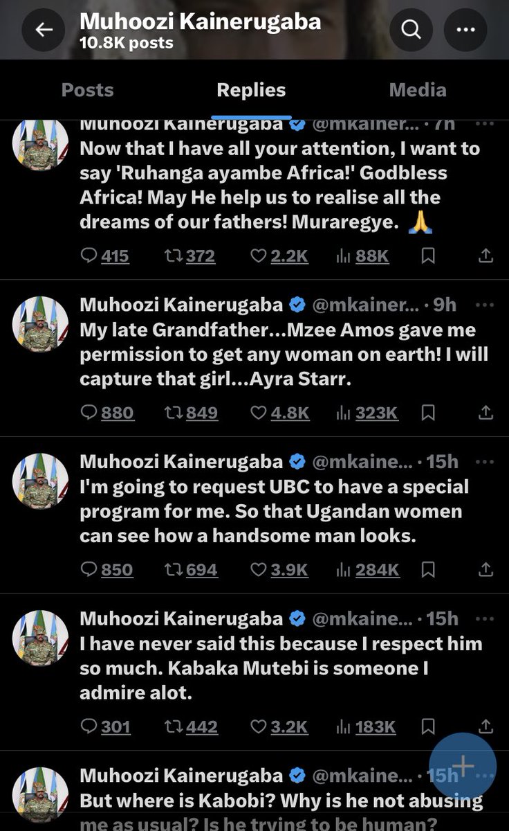 General is an intellengent brother, whoever takes it peraonal on him, uuh. Only wat he wants is to get someones  attention.