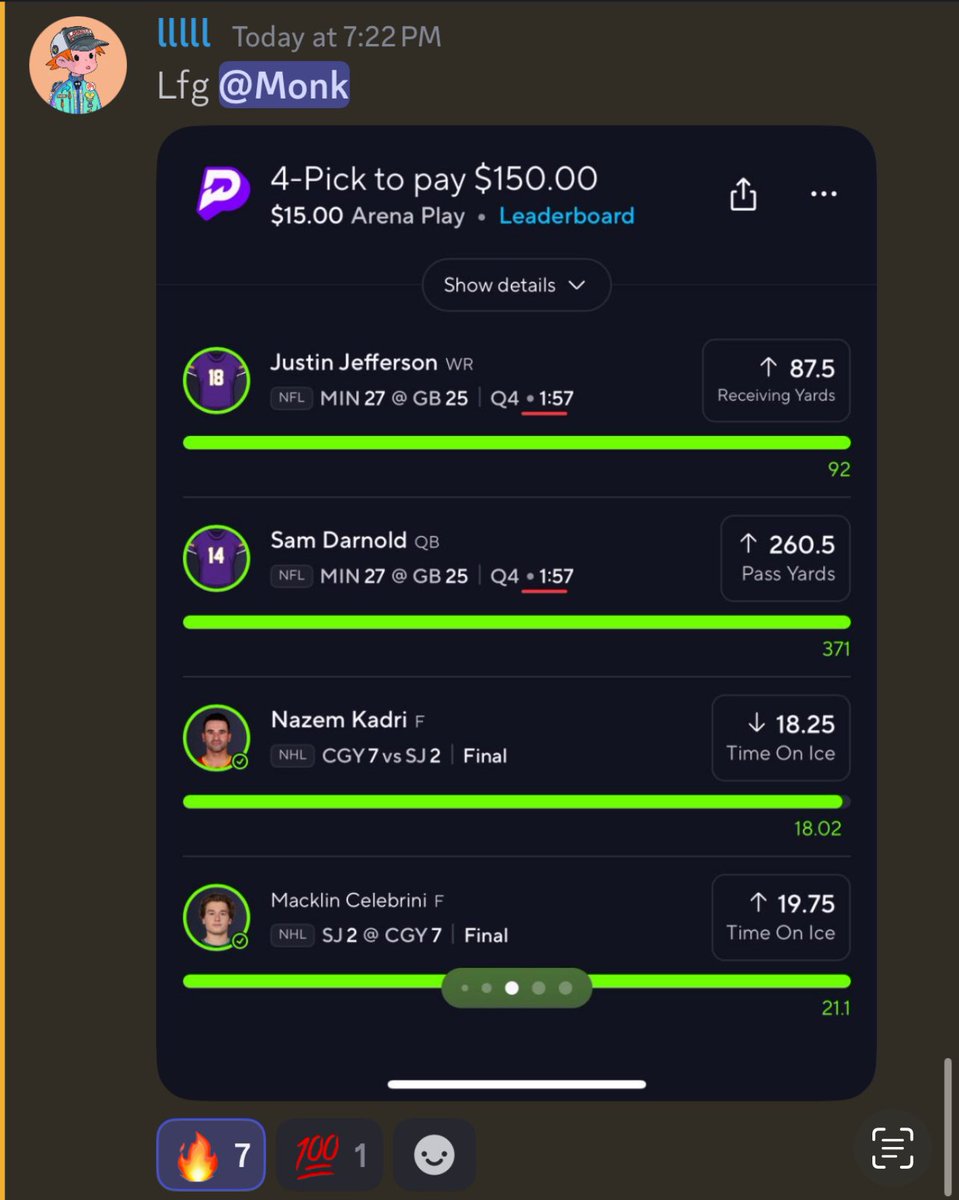 FREE Access to 2 people who like and retweet winners announced in 1 hour! 

CASH THE PRIZEPICKS 4 MAN AGAIN✅✅✅

ABSOLUTELY NO ON IS DOING IT LIKE US

For all access 👇

dubclub.win/af/afl-pja4t/