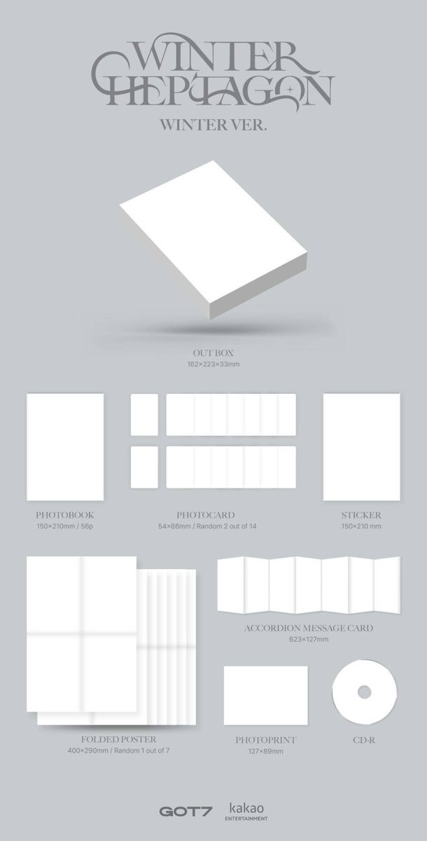 jeayuniezm's tweet photo. OPEN PRE-ORDER GOT7 WINTER HEPTAGON

Pricelist ditabel. jika ada yang ingin ditanyakan silahkan tanya di dm

deadline 19/01/2025
est. 400gr

✅prio list saat isi form
✅est bersih ina 
✅open cicilan (start 50k)
✅ada GO
✅trusted (cek profile)

📍JATENG https://t.co/7MYYiYFMK7