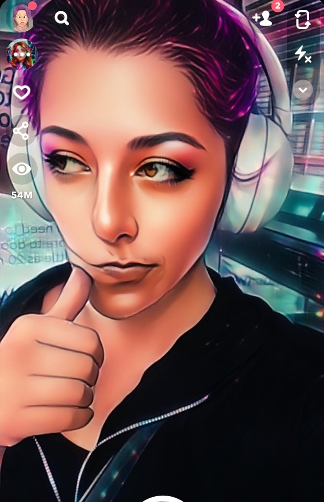 Stefflaps's tweet photo. Wish this filter worked properly cos its fucking cool 😍 https://t.co/Ym9vLqE3oQ