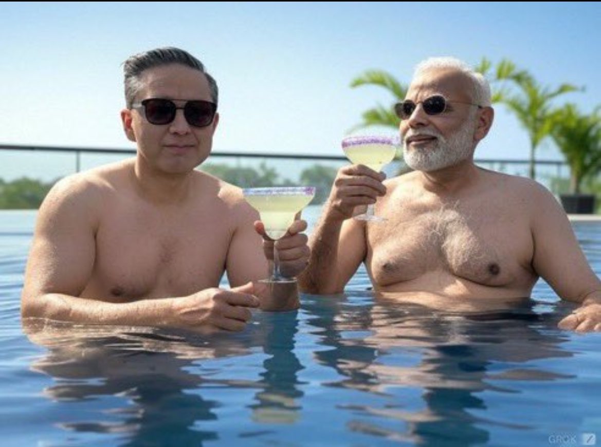 bk_belton's tweet photo. 🇨🇦🇮🇳HELLO? 🇮🇳🇨🇦
Anyone know who’s paying for Pierre’s trip to India❓Why the secrecy❓What’s he doing there❓
Canadians deserve answers.🇮🇳 https://t.co/tNiP7pXu02