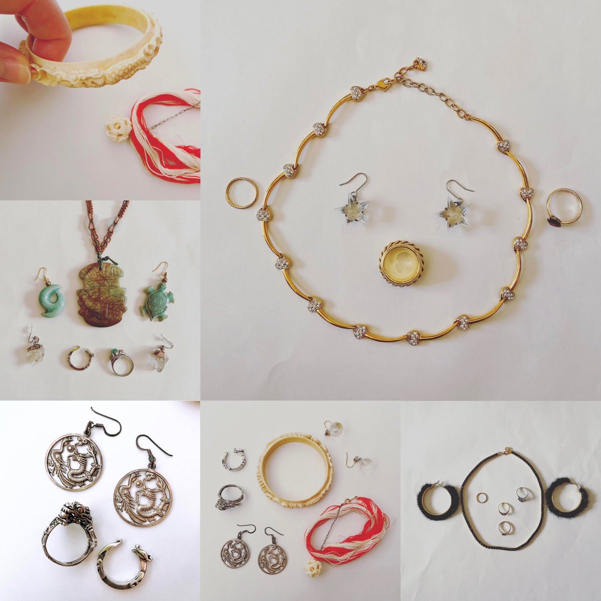 outauni's tweet image. 💎accessories 2024💎その②

ということで、来年もよろしくアクセサリーちゃんたち💍✨

#今日のアクセサリー #accessoriesoftheday #vintagejewelry #vintagefashion #accessoryaddict