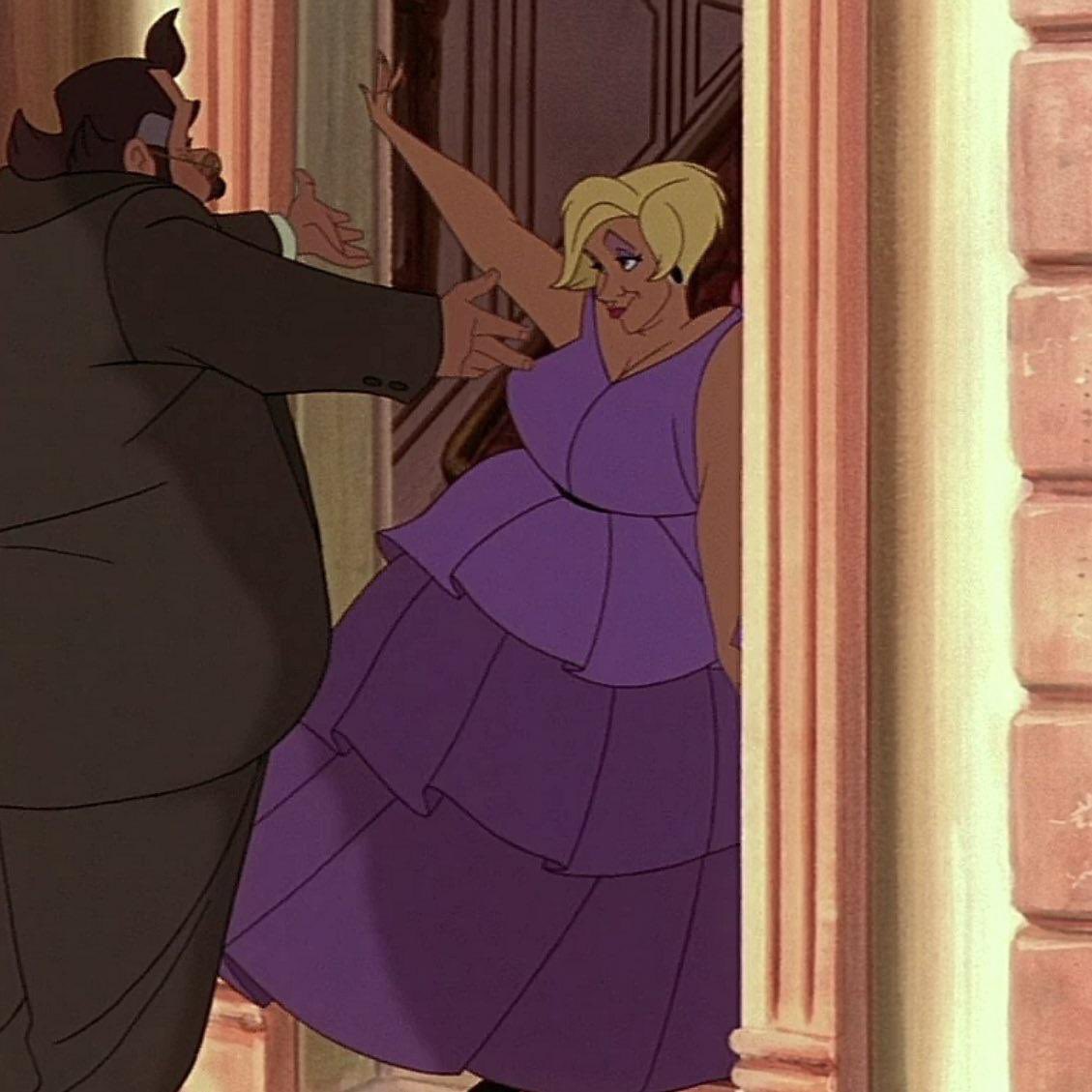 todays plus size character of the day is sophie from anastasia!