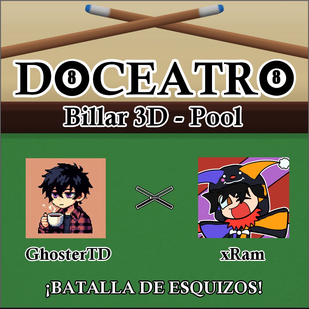 DOCEOBED's tweet photo. ¡BATALLA DE ESQUIZOS!
@GhosterTd X @xRamSinFiltros
Vayan a ver sus POV:
https://t.co/Jq4hu3EVOb X https://t.co/xuCjV7kC5y
#DOCEATRO https://t.co/q047gSJJKU