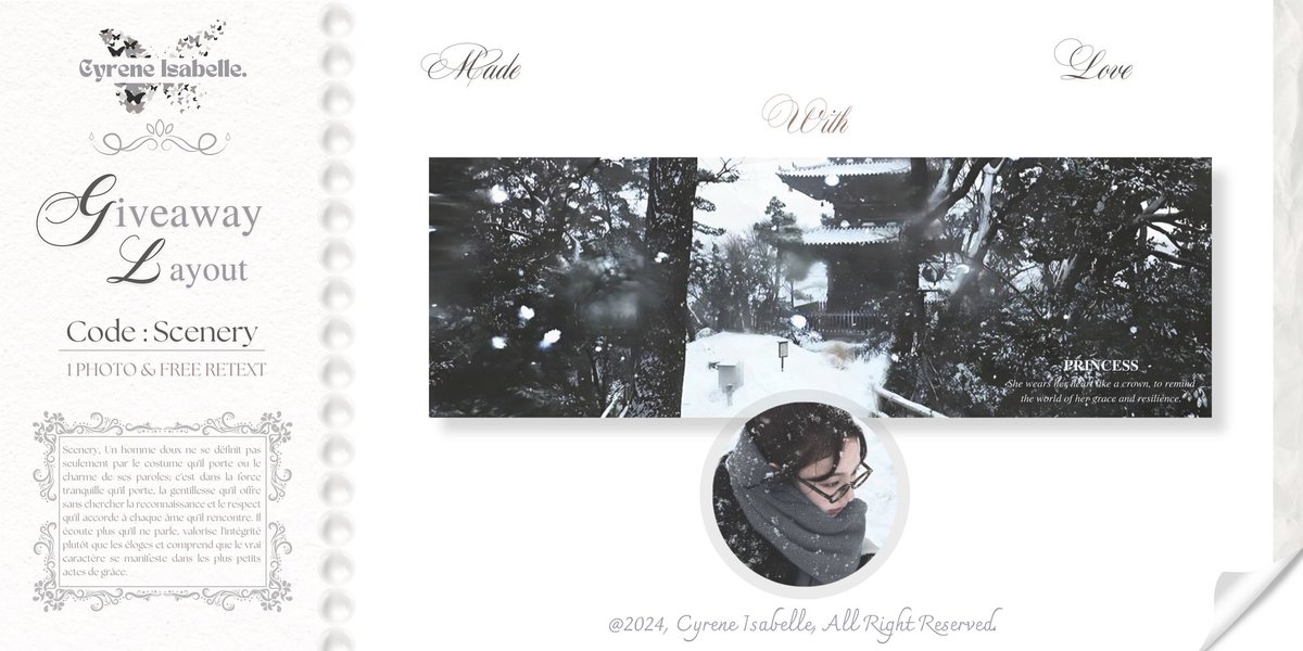 Help rt / repost ? thankyou! ♡

Temen-temen, since today is taehyung birthday, kak <a href="/jiusoya/">who's yayel?</a> mensponsori untuk 7 free layout by request scenery untuk meriahkan ulang tahun taehyung! 🥳🤍 Scroll untuk ketentuan dan rulesnya ya! 

( #zonauang )