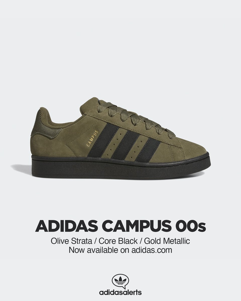 Now available on adidas US. adidas Campus 00s Olive Strata.   https://t.co/GLA33bImW1 ad