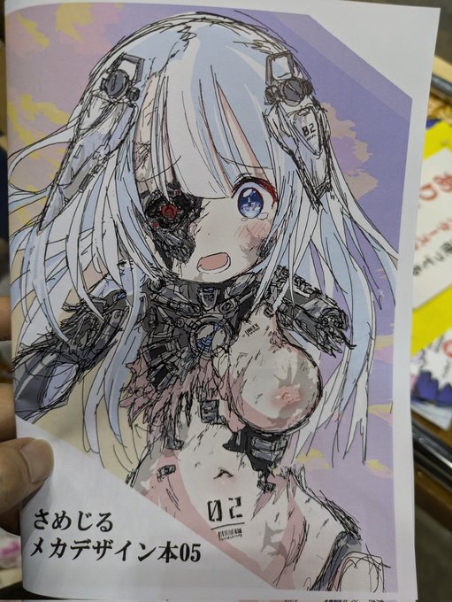 コピ本の新刊300円 今回の描き下ろし色紙の絵を収録してるよ 
