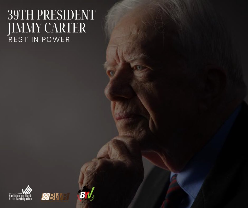 NCBCP (@ncbcp) on Twitter photo Draft Social Media Post
Today, we honor the extraordinary life and legacy of former President Jimmy Carter, who passed away at the age of 100. A champion for human rights, social justice, and global peace, President Carter dedicated his life to service, from his leadership as Draft Social Media Post
Today, we honor the extraordinary life and legacy of former President Jimmy Carter, who passed away at the age of 100. A champion for human rights, social justice, and global peace, President Carter dedicated his life to service, from his leadership as