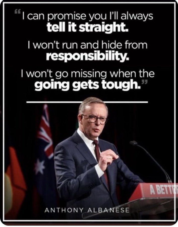 MatildaRat12's tweet photo. @FranMooMoo FCUK OFF, Albanese!
"I love a sunburnt country,
A land of sweeping plains,
Of ragged mountain ranges,
Of drought and flooding rains."
The globalist climate czars are deliberately starting bushfires using H.A.R.R.P manipulation to hype up the climate change hysteria! #GlobalScam https://t.co/0uQq4PUr06