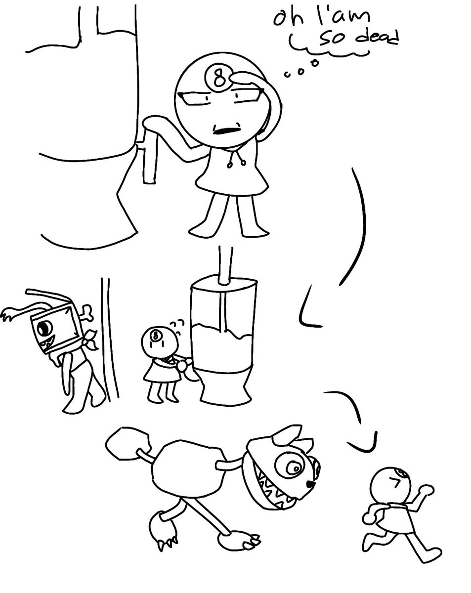 lazycat_2946's tweet photo. My experience with #twistedpebble #dandysworld #toodle
(Until this day i still traumatized of that dog) https://t.co/6wu2Oa89IQ