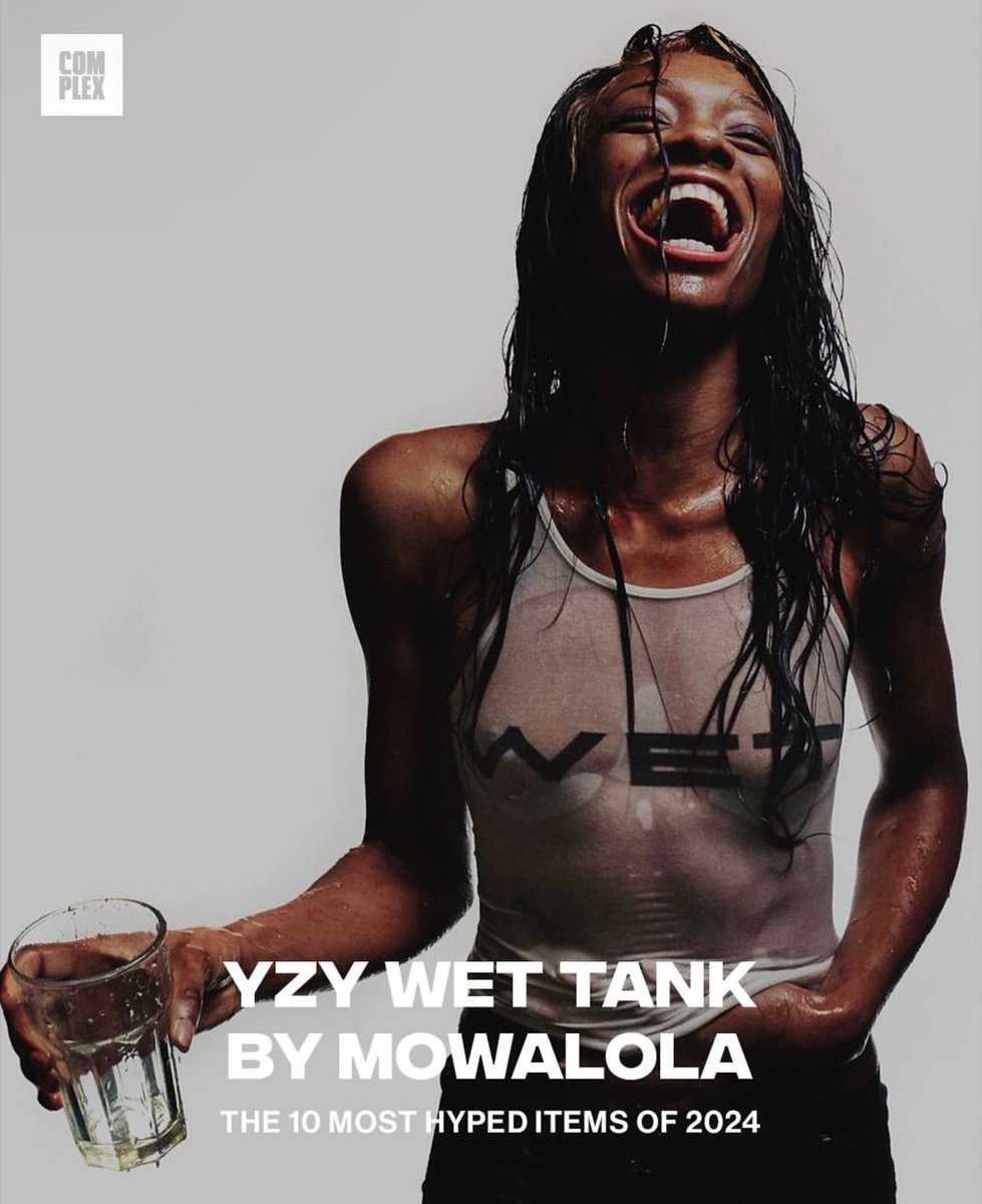 Complex names the YZY Wet Tank by Mowalola as one of the most