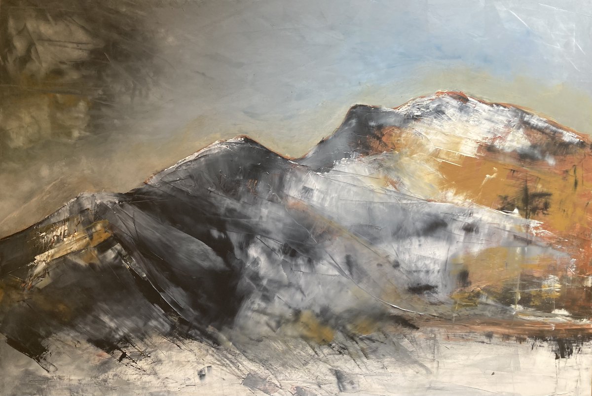 Final reduction for 2024: 30% off listed prices + free shipping within the EU &amp; UK until midnight tomorrow. Payment plans always available - just ask. artachart.com #artforsale #studiosale #oilpainting #landscape #seascape 

Painting: Across Wastwater