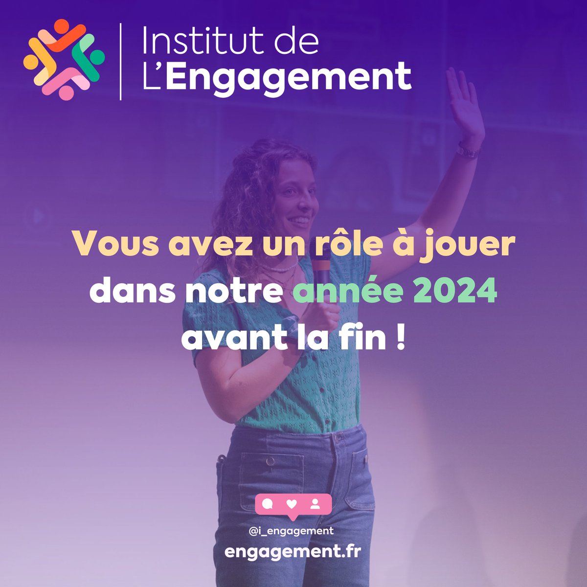 i_engagement's tweet photo. Pour l'IDE, 2024 ça a été :
👉 2 ans du programme mentorat
👉 Nouvelle identité visuelle, nouveau site internet
👉 1 500 jeunes accompagnés
👉 1 an du Brevet Premiers Secours de la Planète
👉 5 Campus et 2 Université

Envie d'y contribuer ? Faites un don :https://t.co/JlXiRs2Ced https://t.co/XKBDm41cNV