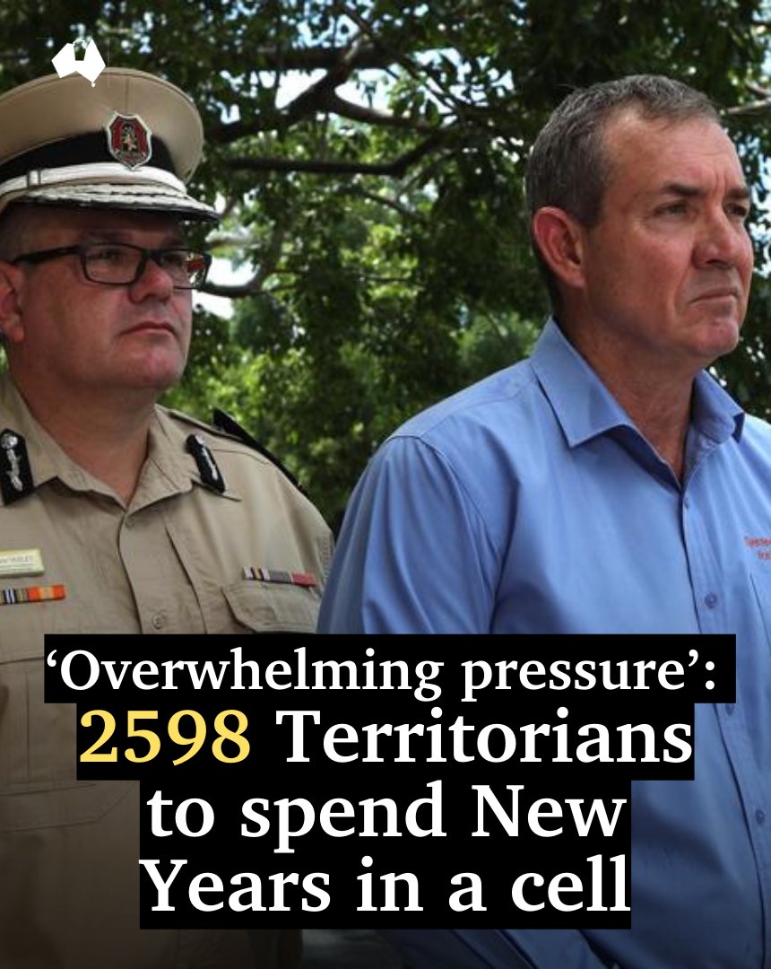The prison boss overseeing one of the most incarcerated places per capita on the planet has warned the Northern Territory is headed for a ‘tough New Year’ as a grim new record is broken. 📍DETAILS: bit.ly/3Phdwyn