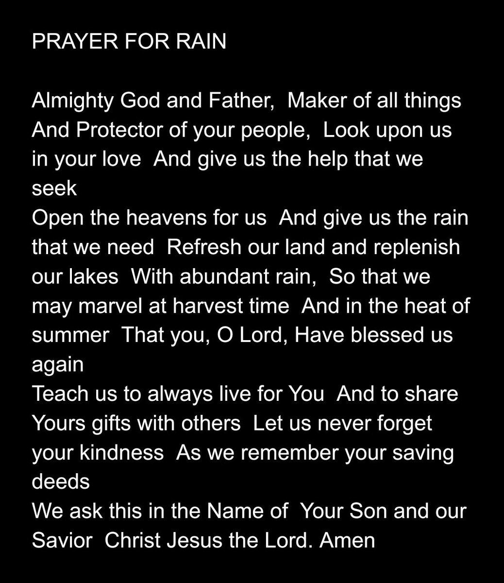 Pray for rain in South Texas: