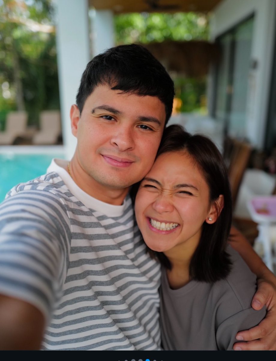 Sarah and Matteo’s Happiness 🤗💕. Thank you Lord, for blessing them a family that values love and respect for one another .