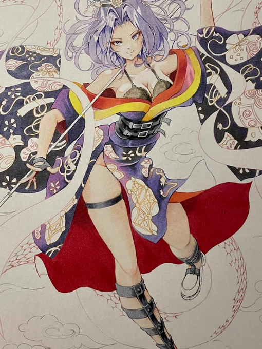 色塗り終わらない 