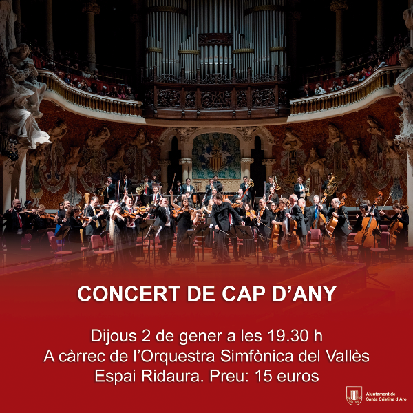 "El <a href="/SantaCristinaAJ/">Ajuntament Santa Cristina d'Aro</a> encetarà el 2025 amb el tradicional concert de Cap d’Any", per <a href="/AlbertiJara/">Glòria Jara Albertí</a>: revistabaixemporda.cat/santa-cristina…