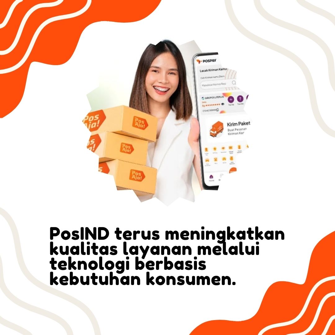#PosIND terus meningkatkan kualitas layanan melalui teknologi berbasis kebutuhan konsumen
<a href="/PosIndonesia/">POS INDONESIA</a> #PosIndonesia
