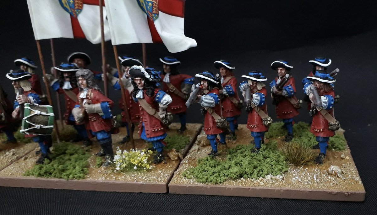 1672 Armies and Enemies of the French King Louis XIV 1665 to 1680 - The Royal Irish Regiment. Beautiful miniatures from our friends at <a href="/NorthStarFigs/">NorthStarFigs</a>