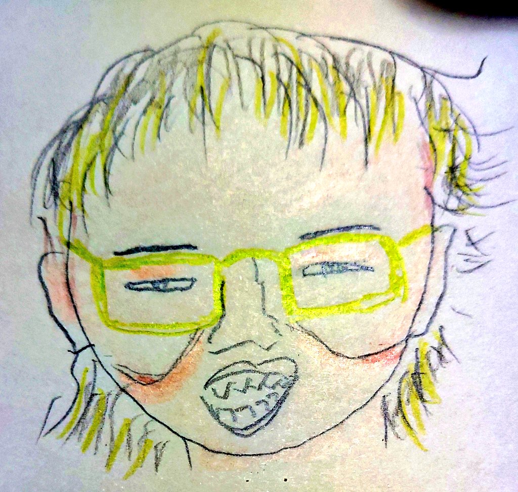 【やらかしている似顔絵クイズ❤】

だーれだ？

#あの方の弟さん
#今年ブレイクした
#はいよろこんで