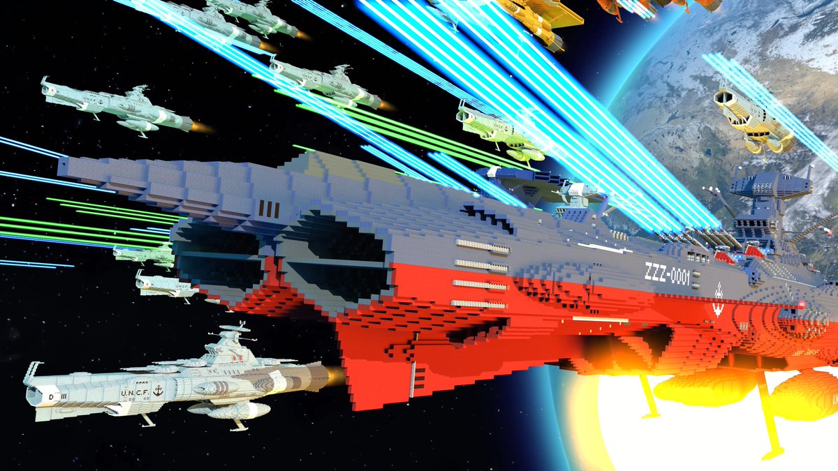 I made ZZZ Andromeda which is greater than in Yamato 2202, there