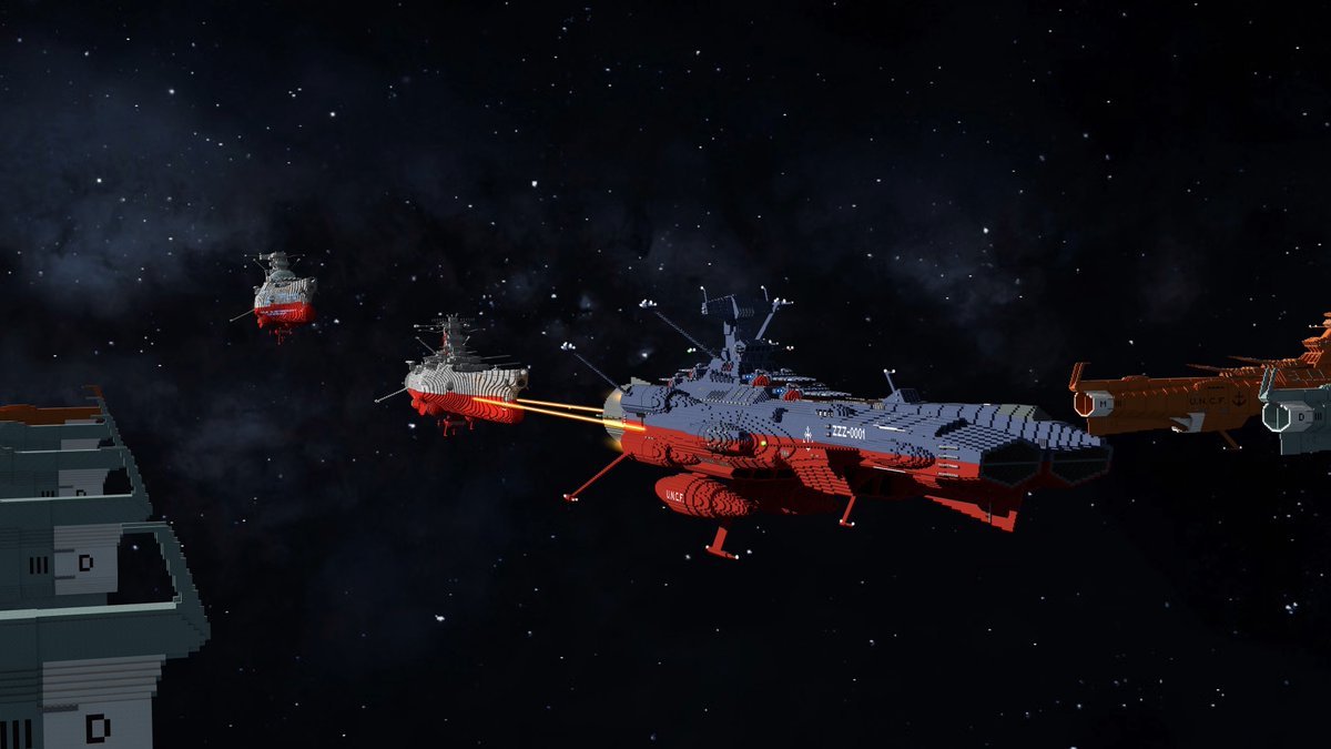 I made ZZZ Andromeda which is greater than in Yamato 2202, there