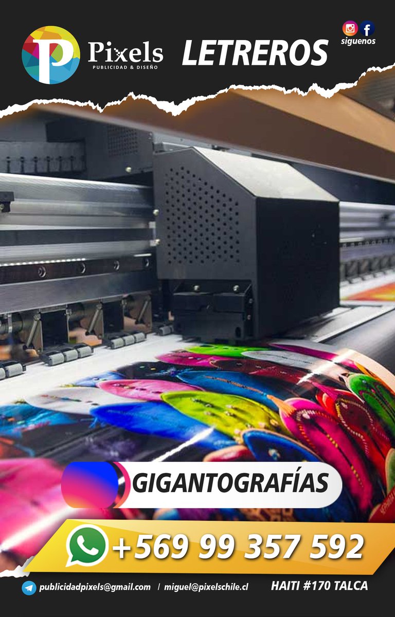PixelsPublicida's tweet photo. ¿Sabías que la publicidad exterior sigue siendo una de las formas más efectivas de llegar a tu público objetivo? Con nuestros pendones, gigantografías y letreros luminosos, tu marca estará siempre presente.
¿Estas por abrir tu negocio o deseas renovarte? Contáctanos +56999357592 https://t.co/j4jCrwKnW3