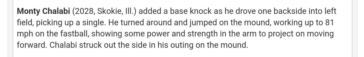 MontyBall27's tweet image. Some info from today&apos;s #PGMainEvent Showcase 

@WFNorthNational @WowFactor_IL @WowFactorNation
 @nddons @NDDonsBaseball @ndcp_athletics #MontyBall27 #MC27