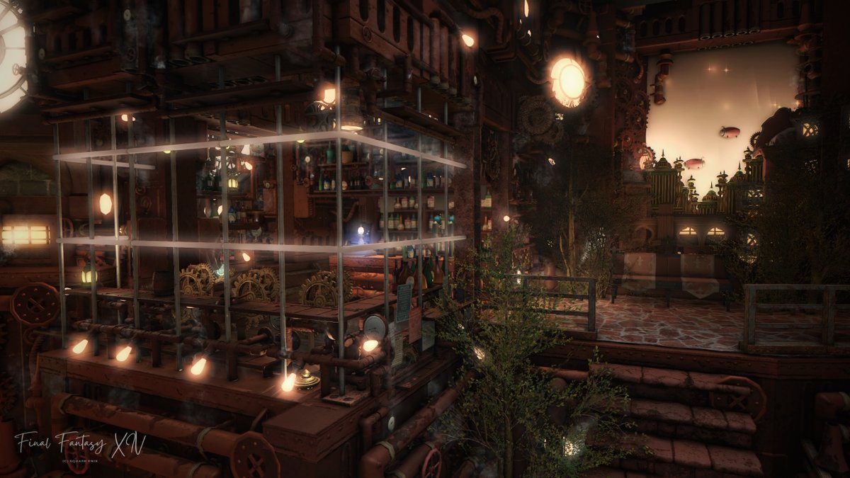 sieastray's tweet image. スチームパンクシティ
    
#NoraSieHousing 
#FF14ハウジング #FF14スタジオ