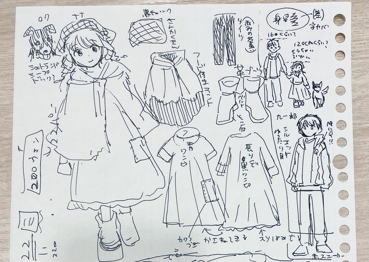⚠️問題だらけの魔法使い2話内容あり⚠️

6、7、91の衣装身長差メモらくがき 