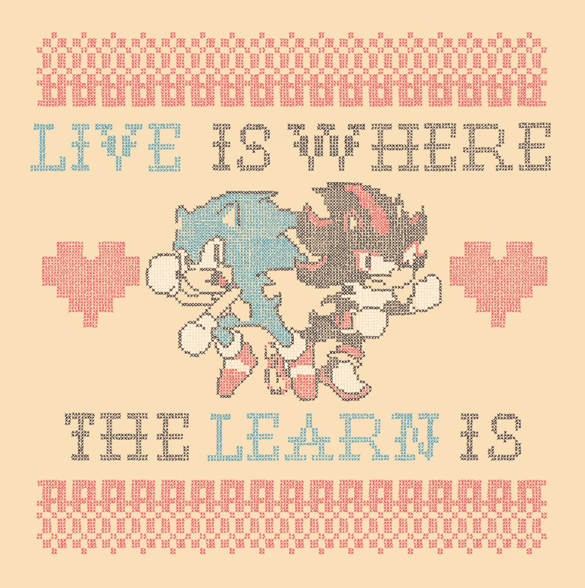 a cozy decoration
#SonicTheHedgehog #ShadowTheHedgehog