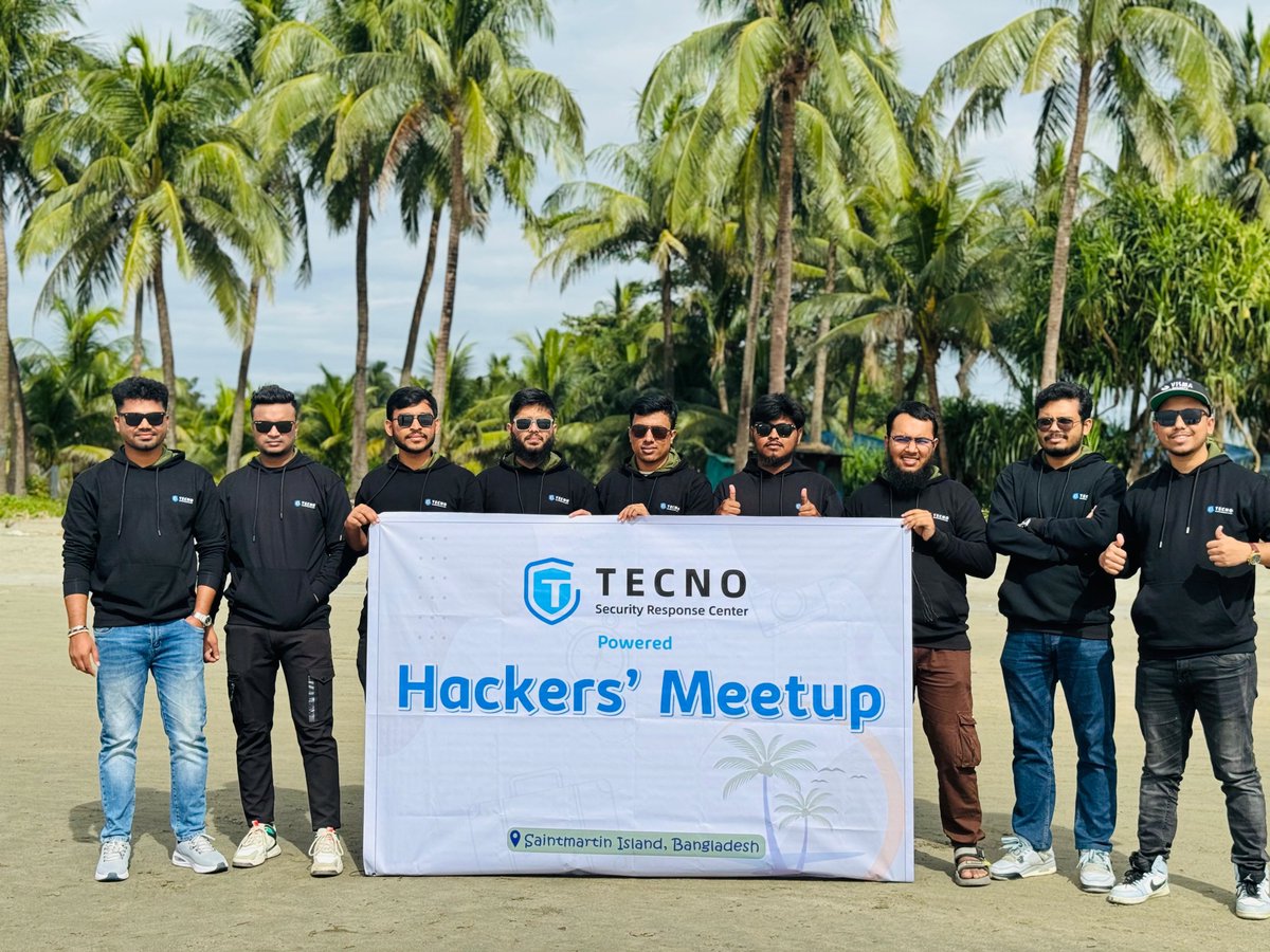 TecnoSRC's tweet image. 👍Thanks to @RashedulCSS's organization, we have seen the style of Bangladesh security researchers! 🥰We also look forward to more fresh blood joining us in 2025! Contribute your strength to the 2025 TECNO security journey! #infosec #bugbounty #AppSec #cybersecurity #hack #MEETUP