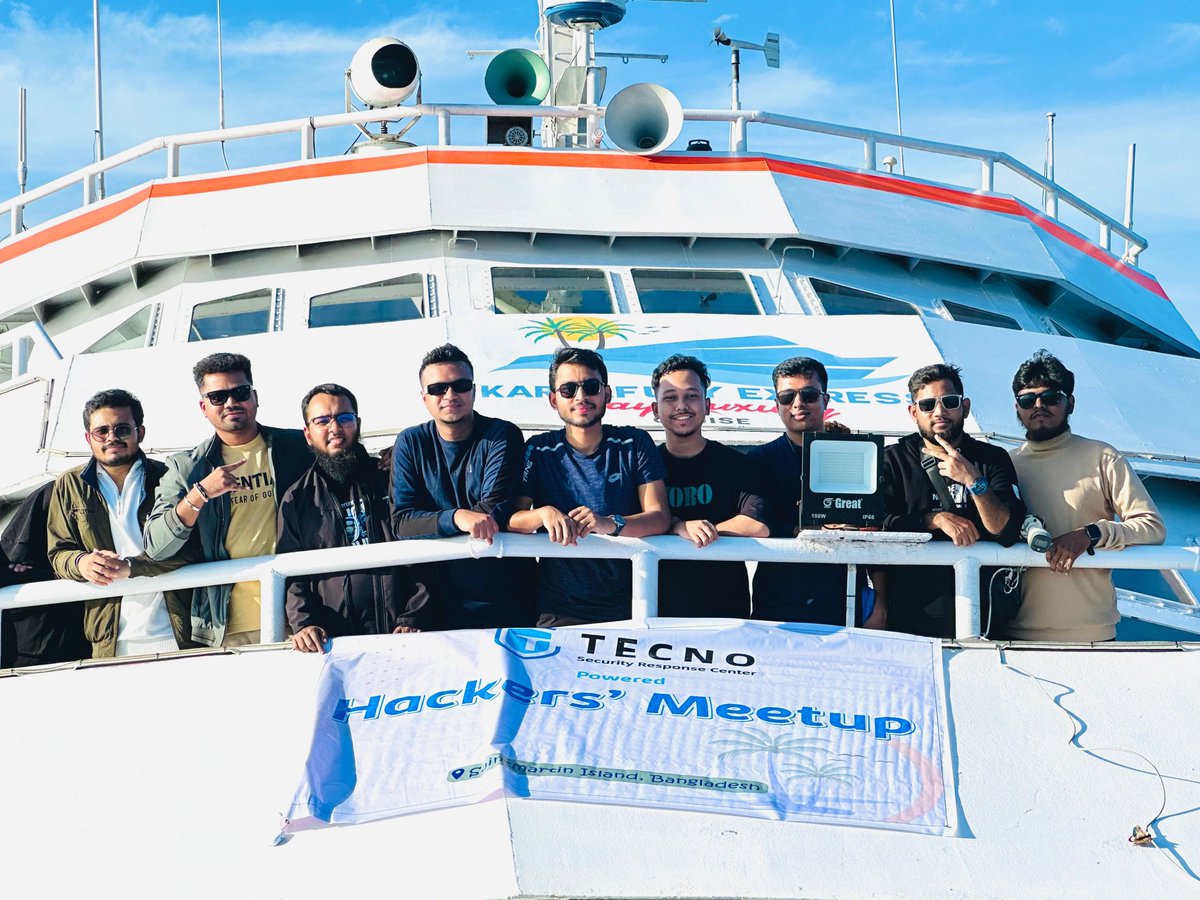 TecnoSRC's tweet image. 👍Thanks to @RashedulCSS's organization, we have seen the style of Bangladesh security researchers! 🥰We also look forward to more fresh blood joining us in 2025! Contribute your strength to the 2025 TECNO security journey! #infosec #bugbounty #AppSec #cybersecurity #hack #MEETUP