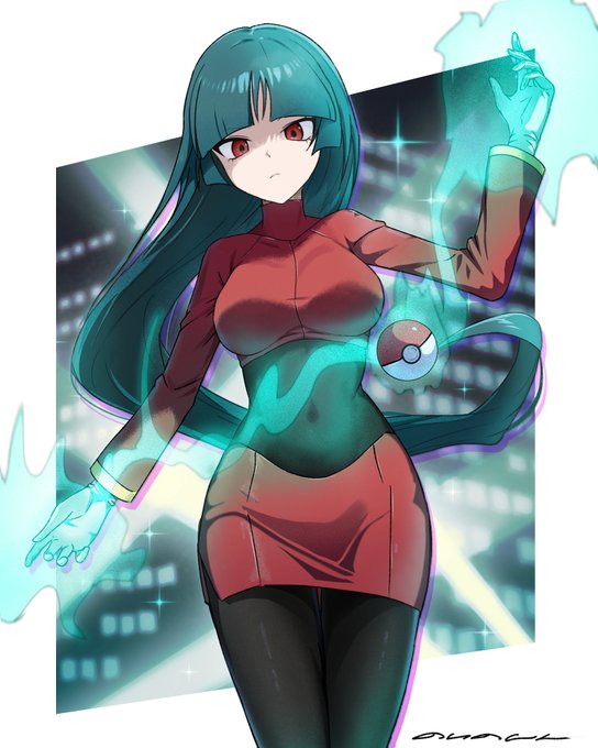 ナツメ/Sabrina

背景はピカブイのヤマブキジムを参考に描きました 