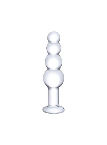 I just received Glas Handmade 7.25" Girthy Extra Long Glass Beaded Butt Plug from Anonymous via Throne