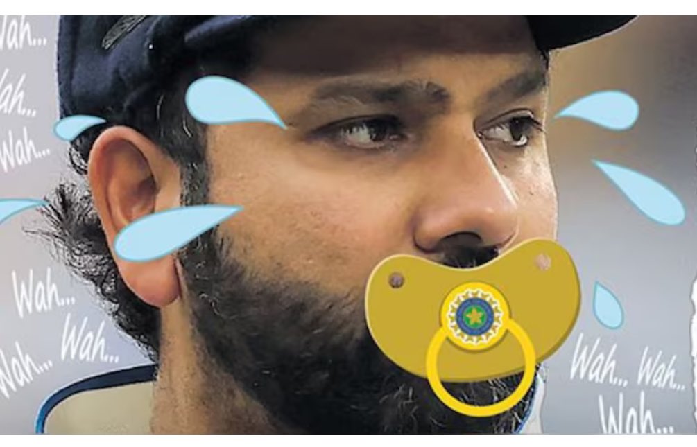 SJMMJS's tweet image. After &apos;Clown #Kohli&apos;, Australian press slams #RohitSharma as &apos;Captain Cry Baby&apos; for losing cool at Yashasvi Jaiswal