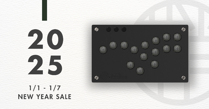 SAYA ARCADE(レバーレス) 薄型レバーレスコントローラー『SAYA ARCADE - SHINOGI』 - SAYA