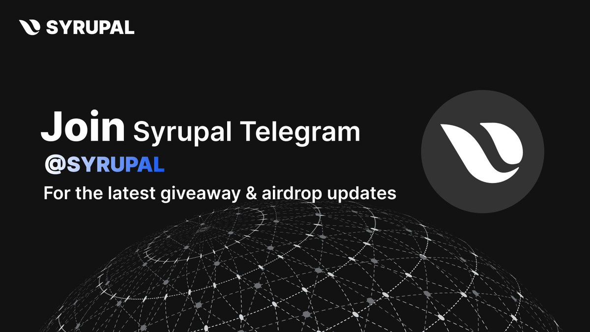 SyrupalOfficial's tweet photo. 🎉 Join our Telegram community now! 

👉 https://t.co/NGt3HraXo3 for the latest #Giveaway and #Airdrop updates! 

Don't miss out on the fun—join us today! 📷🚀

#Syrupal #Apiary #OptionsTrading #TON #TONminiapp #TONBlockchain https://t.co/nnoUJW2EX4