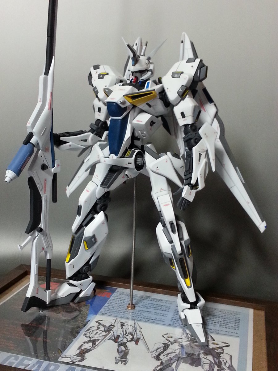 ガイア・ギア 4 Gaia Gear? That is one very rare Gunpla indeed, and it's great to