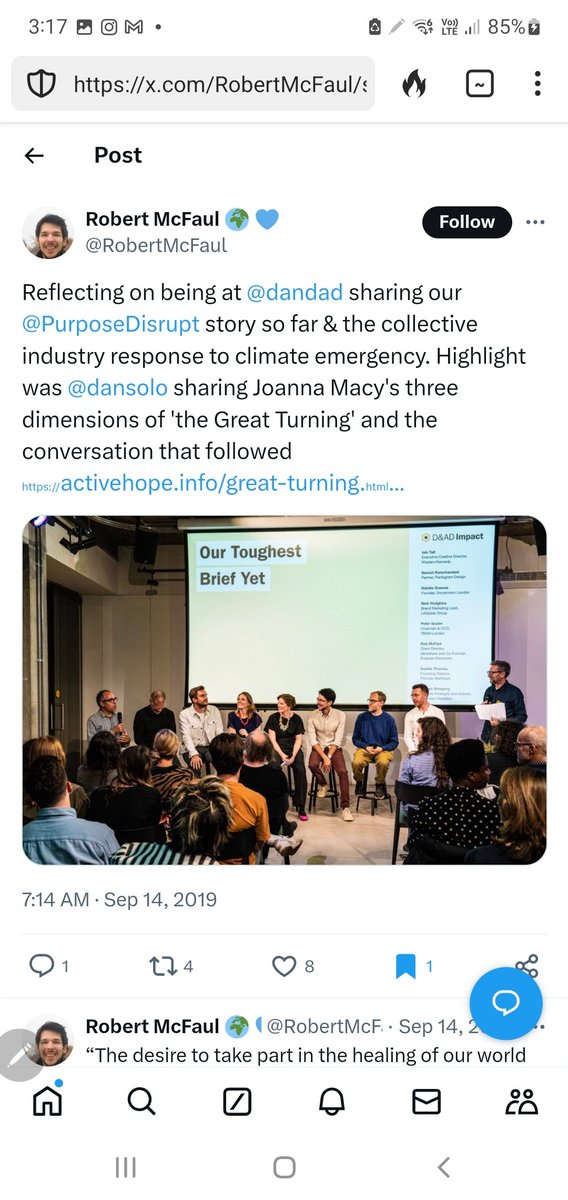 thelaurapoirot's tweet photo. Great Turning key players: d&ad, mccann Manchester, gravity road, thinkhouse, iris worldwide, purpose disruptors, comm lab, Wieden & Kennedy with hashtag campaign #createthereset https://t.co/GsNlpEh8Zq