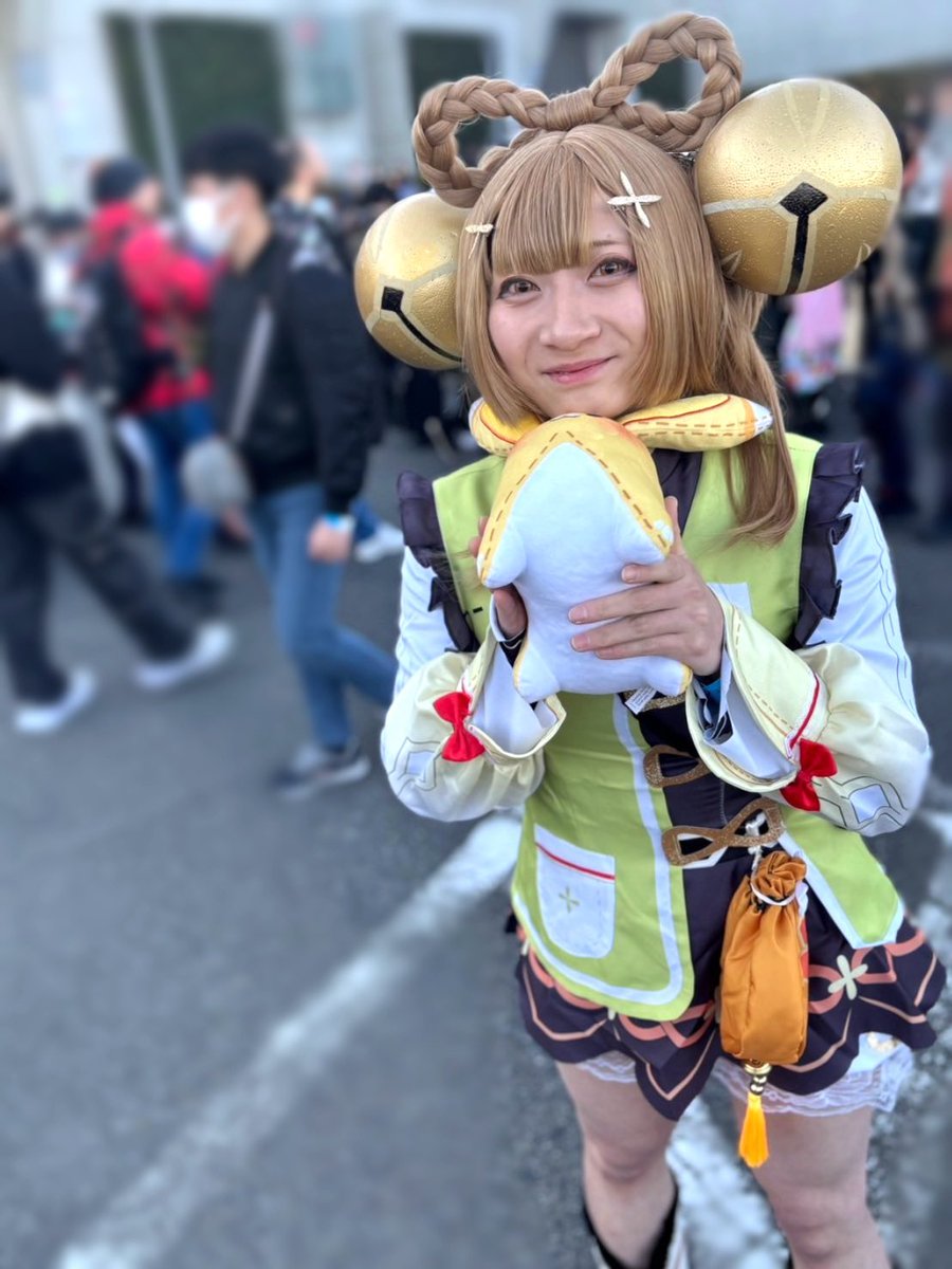 初めてのコミケ、お疲れぼく！！
ずっと荷物持ちながら写真撮ってくれた友達には、大大大感謝🙏🙏

撮影:<a href="/Miya_yu1123/">みや</a>