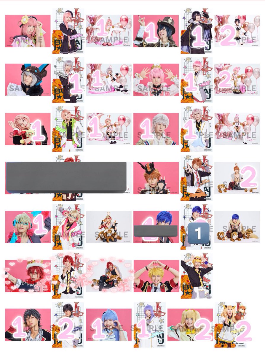 reotaaaaaa's tweet photo. 【交換 譲渡】舞台 アイチュウ アイステージ キャストブロマイド 

譲:心 澪 奏多 エヴァ 恭介 ラビ 皐月 蛮 リュカ
     晃 ルナ 桃助
求:虎彦(ピンク>制服>野生児) or 250円/1枚

30日手渡し、郵送可能です。
お心当たりありましたら、お声がけよろしくお願いいたします。 https://t.co/g2BqDXpYfQ