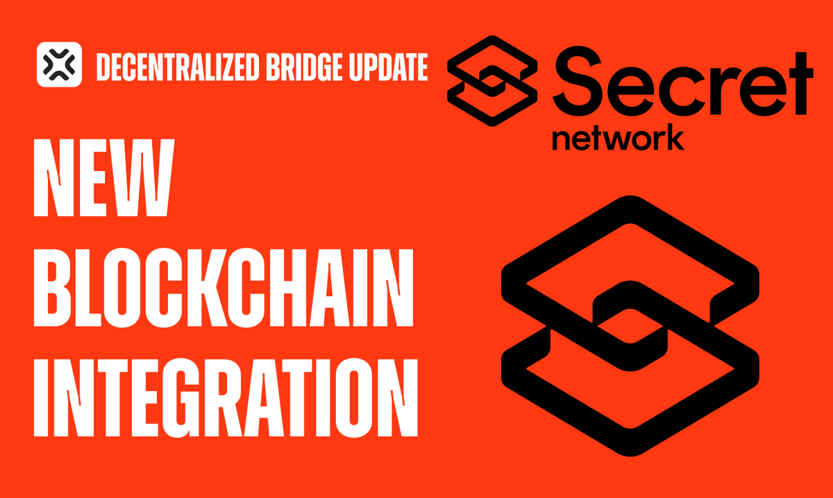 🚀 Breaking News!       

XP.NETWORK’s Decentralized Bridge now supports @SCRT_Agency 

Effortlessly transfer your NFTs to and from Secret with lightning-fast, cost-effective bridging!

✨ Exciting new integrations are on the horizon
stay tuned! 🎉
