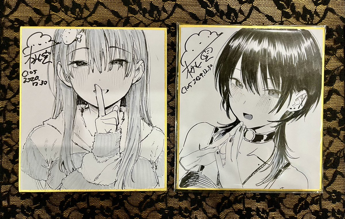 今追加で2枚描きました✍️ 