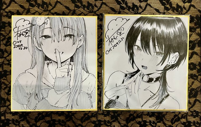 今追加で2枚描きました✍️ 