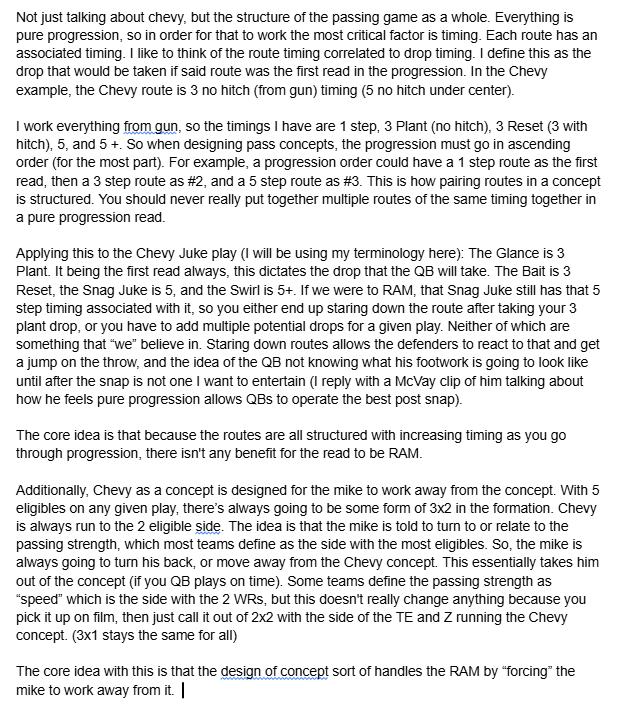 EMS_QB's tweet photo. @maxtoscano1 @richjmadrid Did not feel like fucking around with the twitter character count limit so hopefully you can see this good.

I'm not very good at writing, and didn't proof read so hopefully it makes sense.

If you got any questions or want to discuss further, I'm more than happy to! https://t.co/ITOzKNsXp0
