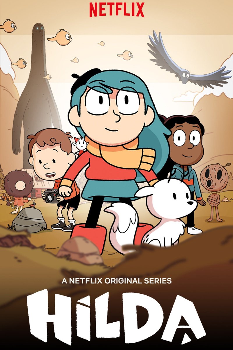 ¿Han visto la serie animada de Hilda? Bueno, algunos dirán que es Gravity Falls británico. Yo digo que es #Vaesen para niños.

Independientemente de eso, lo importante aquí es que es hermosa y se las recomiendo.